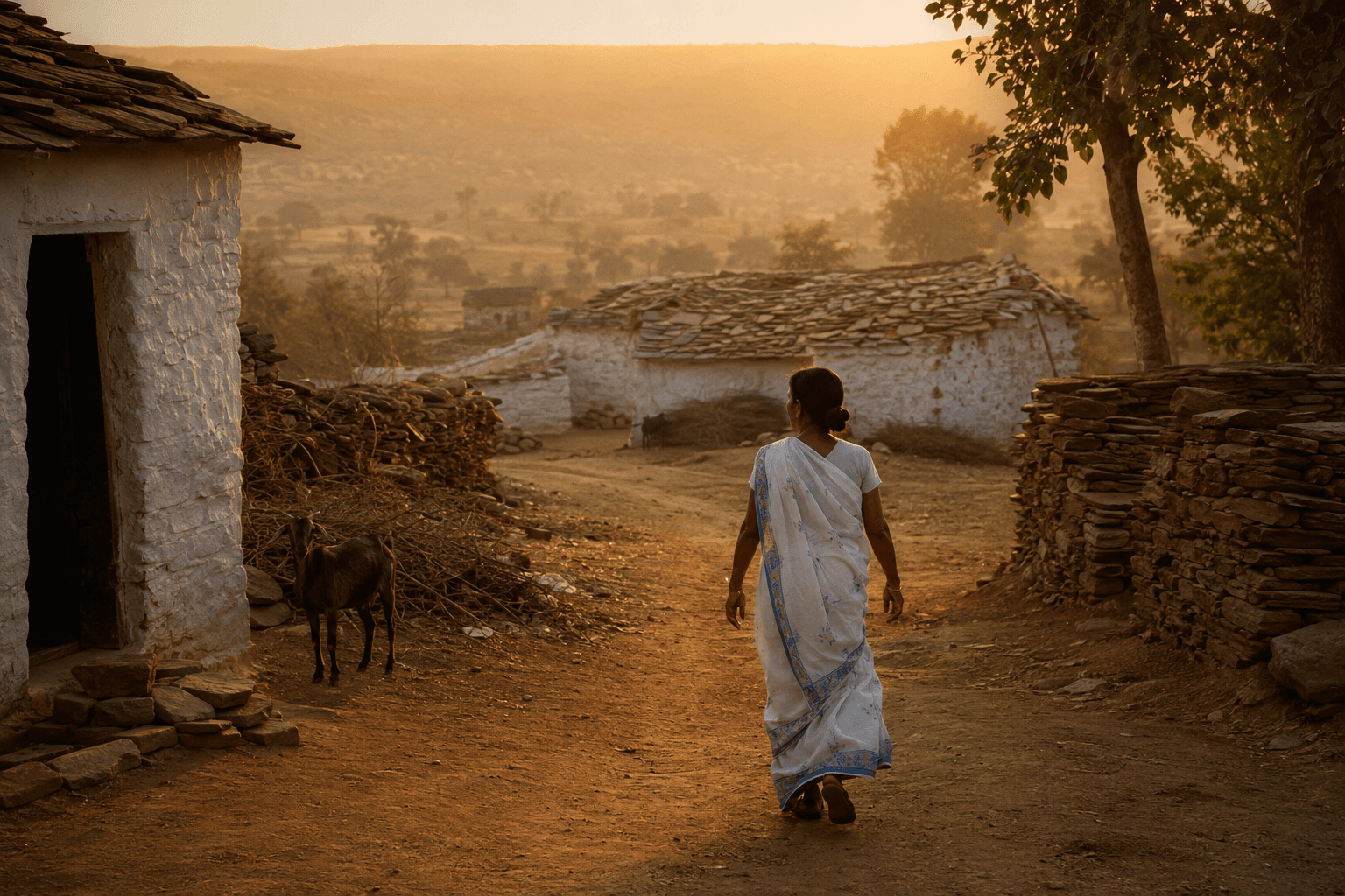 ASHA worker in rural Andhra Pradesh