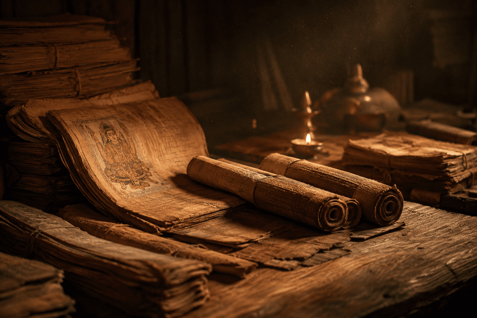 Ancient Indian manuscripts